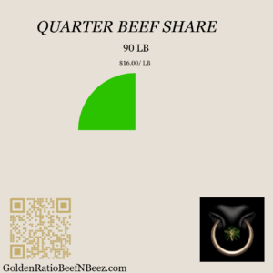 Quarter Beef Share Pre-Order