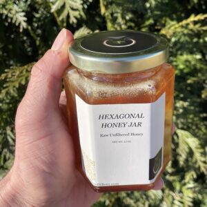 Hexagonal Honey Jar
